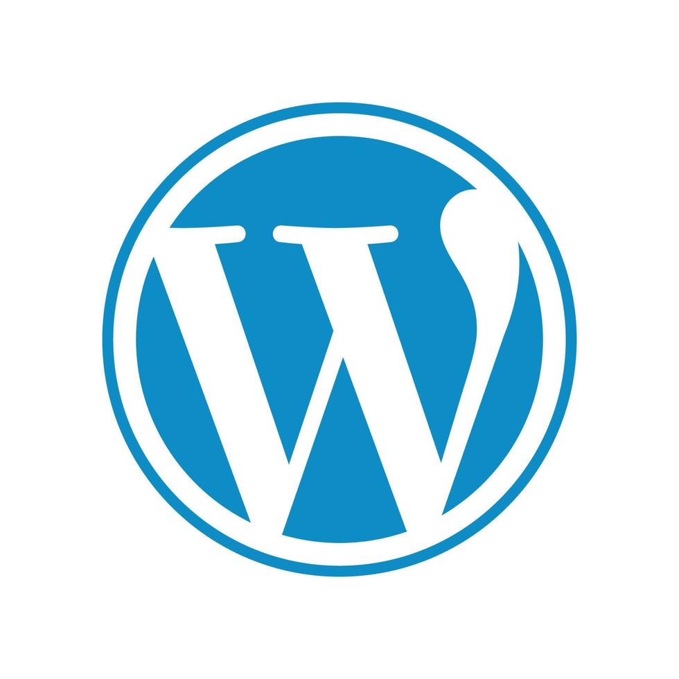 wordpress logo wordpress icon transparent png free vector